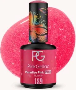 Pink Gellac - Paradise Pink - Gellak - Vegan - Roze - Glanzend - 15ml -Bekende Cosmetica Winkel 1009x1200 1