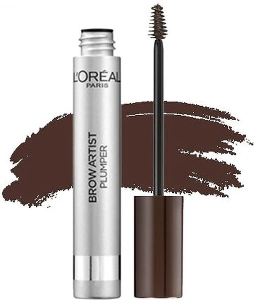 L'Oréal Brow Artist Plumper Wenkbrauw Mascara - Medium/Dark -Bekende Cosmetica Winkel 1016x1200 2