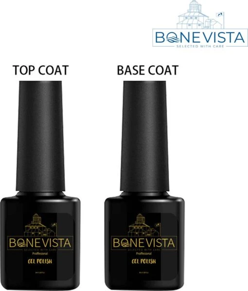 Bone Vista - Base & Top Coat Nagellak Set - Gel Nagellak - UV Gellak Set - Topcoat - Basecoat -Bekende Cosmetica Winkel 1024x1200 2