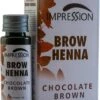 Impression Henna Wenkbrauwverf | Chocolade Bruin | Chocolate Brown | Chocolat Brun | Brow Henna | Goed Voor Meer Dan 20 Behandelingen -Bekende Cosmetica Winkel 1025x1200 3