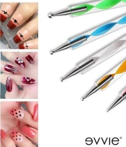 Evvie 20 Delige Nail Art Set - 15 Nailart Penselen En 5 Dotting Tools - Roze -Bekende Cosmetica Winkel 1033x1200 2