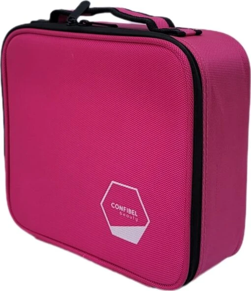 Cosmetica Koffer - Make-up Koffer Met Verstelbare Vakken - Visagie En Nagelstyliste Beauty Koffer - 37x27x13CM - Roze -Bekende Cosmetica Winkel 1033x1200 8