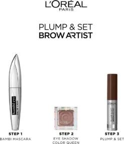 L’Oréal Paris Brow Artist Plumper Wenkbrauwmascara - 04 Dark Brunett -Bekende Cosmetica Winkel 1036x1200 15