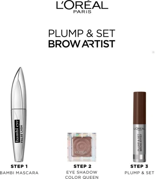 L'Oréal Brow Artist Plump & Set Wenkbrauwgel - 101 Blonde -Bekende Cosmetica Winkel 1041x1200 7