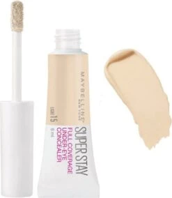 Maybelline SuperStay Under Eye Concealer - 15 Light – Matte Finish -Bekende Cosmetica Winkel 1045x1200 7