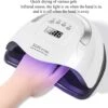 Professionele 180W LED Nageldroger Lamp - Gel Nagel Droger - 180W De Sterkste Nagellamp Op De Markt - Geschikt Voor Elke Nagel, Sneller Droger Voor Gel Polish Nail Apparatuur Automatische Sensor Nail Art Gereedschap Voor Vingernagel En Teennagel -Bekende Cosmetica Winkel 1046x1200 1