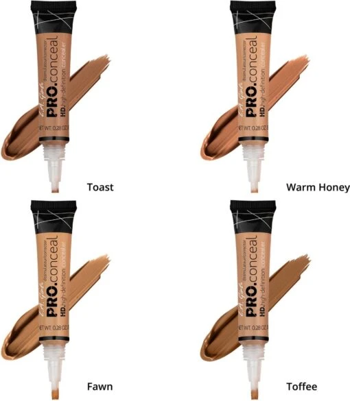 LA Girl - HD PRO Concealer - GC982 Warm Honey -Bekende Cosmetica Winkel 1047x1200 1