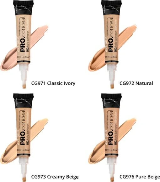 LA Girl - HD PRO Concealer - Pure Beige -Bekende Cosmetica Winkel 1052x1200 1