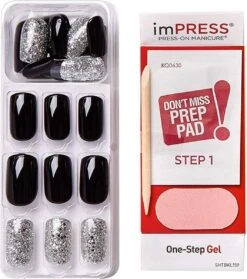 Kiss ImPRESS Press-on Manicure Play It Loud- Kunstnagels - Nagels - Press On Nails - Plaknagels - Nepnagels - 30 Stuks - Beste Kwaliteit -Bekende Cosmetica Winkel 1062x1200