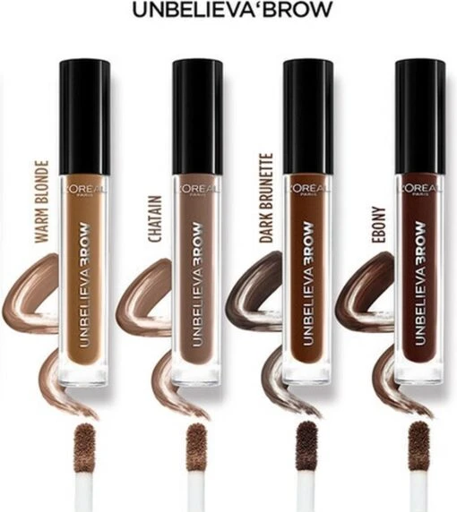 L’Oréal Paris Unbelieva Brow Wenkbrauwgel - 109 Ebony - Donker Bruin - Waterproof - 3.4 Ml -Bekende Cosmetica Winkel 1070x1200 5