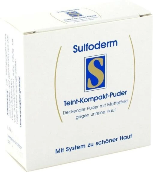 Sulfoderm S Teint Compact - Make-up Poeder -Bekende Cosmetica Winkel