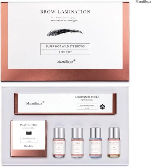 Marnifique® Professional Brow Lamination Kit - Starterkit - Eyebrow Lamination - Wenkbrauwgel - Wenkbrauw Borstel - Wenkbrauw Lift - Brow Soap - Brow Bar -Bekende Cosmetica Winkel 1080x1200 5