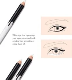 Witte Soft Eyeliner - 2 Stuks - Zachte Eyeliner - White Eyeliner - 2 Pieces - -Bekende Cosmetica Winkel 1088x1200 3