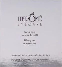 Herome Eye Care Wenkbrauw Poeder Zwart - Compact Brow Powder Nearly Black - Waterproof Verrijkt Met Panthenol - Volumineuze Wenkbrauwen In Een Handomdraai -Bekende Cosmetica Winkel 1097x1200 3