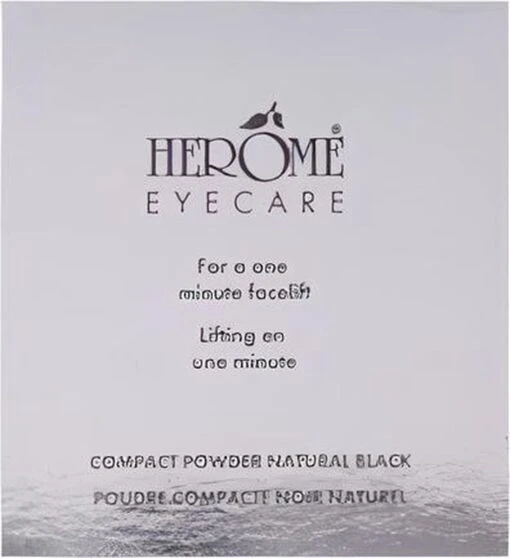 Herome Eye Care Wenkbrauw Poeder Zwart - Compact Brow Powder Nearly Black - Waterproof Verrijkt Met Panthenol - Volumineuze Wenkbrauwen In Een Handomdraai -Bekende Cosmetica Winkel 1097x1200 3