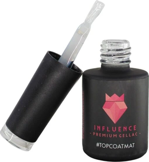 #TOPCOATMAT - Influence Gellac - No Wipe Topcoat - Topcoat Gellak UV - UV Gellak - Gel Nagellak - Gellac - Kado Vrouw - Valentijns Cadeau - Kado Voor Haar - 10 Ml -Bekende Cosmetica Winkel 1102x1200 1