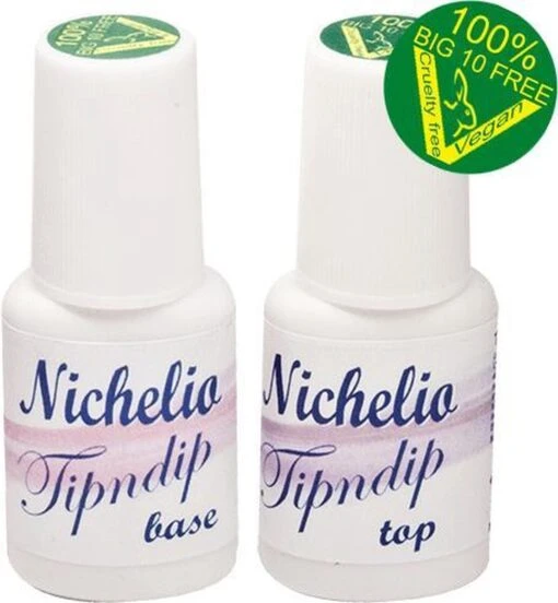 Tip & Dip - Top En Base Set | B&N - VEGAN - Dip Powder - Dip Nails - Dipping System -Bekende Cosmetica Winkel