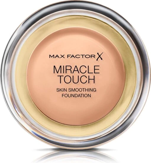 Max Factor Miracle Touch Foundation - 60 Sand -Bekende Cosmetica Winkel 1112x1200 1