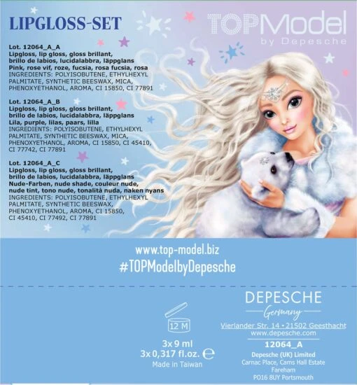 Depesche TOPModel Lipgloss ICEWORLD -Bekende Cosmetica Winkel 1113x1200 1