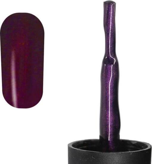 Merkloos #PASSIONATESERIE - Influence Gellac - Gellak - Gellak UV - UV Gellak - Gel Nagellak - Paars - Rood - Cat Eye - Startersset - Kado Vrouw - Valentijns Cadeau - Kado Voor Haar - 3 X 10 Ml - Inclusief Magneet -Bekende Cosmetica Winkel