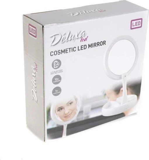 Deluxa Opvouwbare Spiegel - Opvouwbaar - Wit -Bekende Cosmetica Winkel 1116x1200 7