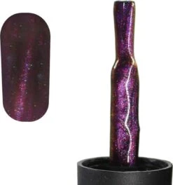 Merkloos #PASSIONATESERIE - Influence Gellac - Gellak - Gellak UV - UV Gellak - Gel Nagellak - Paars - Rood - Cat Eye - Startersset - Kado Vrouw - Valentijns Cadeau - Kado Voor Haar - 3 X 10 Ml - Inclusief Magneet -Bekende Cosmetica Winkel 1124x1200