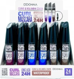 D'Donna - Curl Mascara - Blauw - Waterproof - 1 Flesje Met 8 Gram Inhoud -Bekende Cosmetica Winkel 1128x1200 6