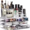 Confibel - Make-up Organizer - Cosmetica Organizer - Verstelbare Lades - Sieraden/Make-up - Cosmetica Opbergdoos - Transparant -Bekende Cosmetica Winkel 1129x1200 15