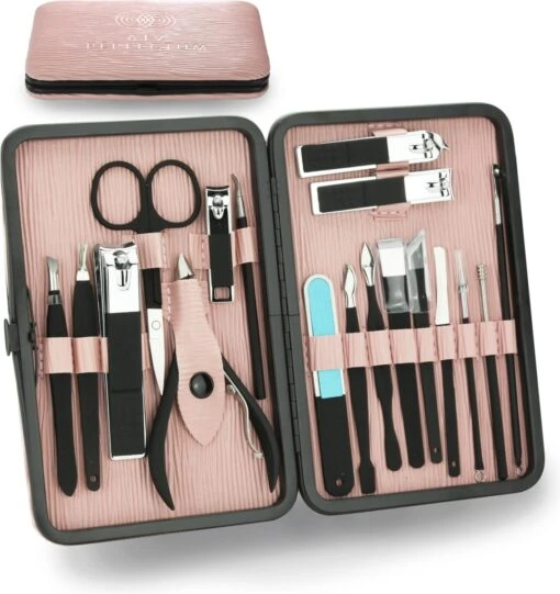 ATV PERFECTUM Luxe Manicure Pedicure & Gezichtsverzorging Set – 18 Delig – Inclusief Leren Opbergetui -Bekende Cosmetica Winkel 1132x1200 2