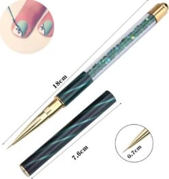 Nail Art Penselen - 8-delig - Penselen - Nail Art Brushes - Nail Art Kwasten - Nail Art - Nail Art Tools - Nail Art Set - Nail Art Kwast - Penselenset - Penselen Set - Penselen Nagels - Nail Art - Nail Art Kit - Nail Art Penseel -Bekende Cosmetica Winkel 1132x1200 5