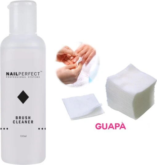 GUAPÀ® Brush Cleaner Voor Het Schoonmaken Van Gel & Acryl Penselen | Nepnagels | Gellak Nagels | Acryl Nagels | 100 Ml -Bekende Cosmetica Winkel 1138x1200 2