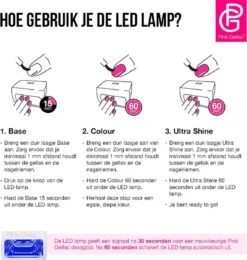 Pink Gellac - LED Lamp - Nageldroger Voor Gellak - Wit - Met Timer -Bekende Cosmetica Winkel 1140x1200 2