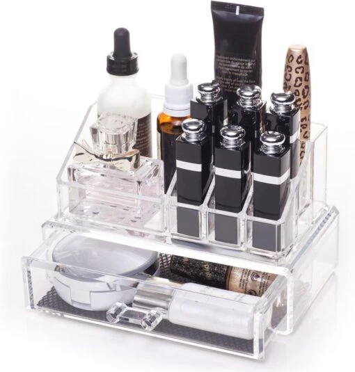 UNIQ Make-up Organizer Met 1 Lade SF-1061 (U310) - Cosmetica Opbergdoos - Transparant -Bekende Cosmetica Winkel 1143x1200 8