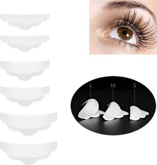 GEAR 3000® Wimperlifting Pads Voor Lash Lift Kit - Wimperlifting Set - Herbruikbaar - 6 Stuks -Bekende Cosmetica Winkel 1144x1200 10