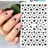 PRO-Deals | Nagelstickers | Nagel Stickers Hartjes | Kleur Zwart | Nail Art 3D Stickers | Nagelstickers Kinderen | Nagel Decoratie -Bekende Cosmetica Winkel 1145x1200