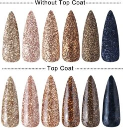 GUAPÀ - Nagel Glitter Poeder Nail Art Set Goud & Navy - 6 Stuks -Bekende Cosmetica Winkel 1149x1200 2