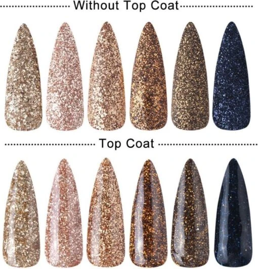 GUAPÀ - Nagel Glitter Poeder Nail Art Set Goud & Navy - 6 Stuks -Bekende Cosmetica Winkel 1149x1200 2