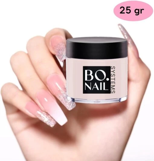 GUAPÀ® Acrylpoeder Pink | Acrylic Powder Roze | Acryl Nagels | Starterspakket | 25 Gr | Professionele Kwaliteit Acryl Poeder -Bekende Cosmetica Winkel