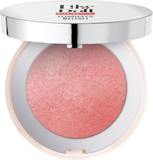 PUPA Milano Like A Doll Luminys Blush 100 Rose Peony 1,8 G -Bekende Cosmetica Winkel 1149x1200 7