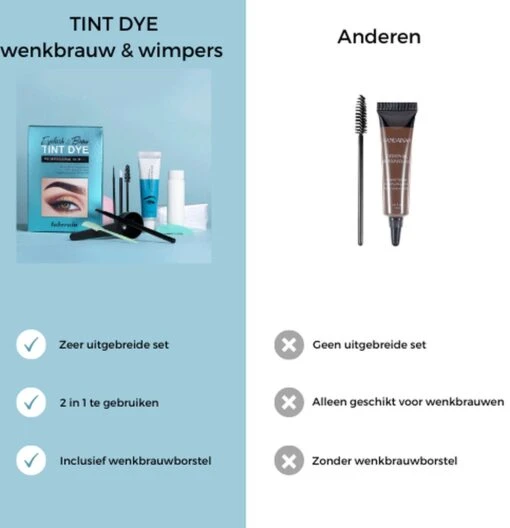 2 In 1 - Henna Wenkbrauwverf En Wimperverf - Bruin - Henna Brows - DIY Henna Brows Kit - Starterspakket Met Vele Extra's - 30 Ml -Bekende Cosmetica Winkel 1159x1200 8