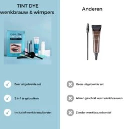 2 In 1 - Henna Wenkbrauwverf En Wimperverf - Zwart - Henna Brows - DIY Henna Brows Kit - Starterspakket Met Vele Extra's - 30 Ml -Bekende Cosmetica Winkel 1159x1200 9