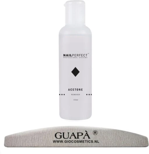 GUAPÀ® Aceton Puur 100 Ml | Nagel Verwijderaar Voor Gellak, Acrylic, Nagellak, Gelnagels | Nagellak Remover -Bekende Cosmetica Winkel