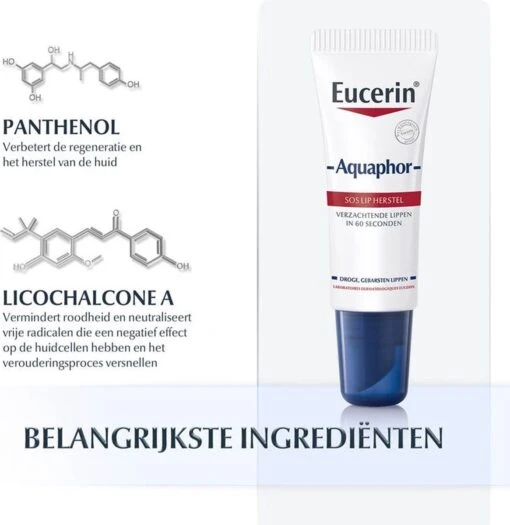 Eucerin Aquaphor SOS Lip Herstel - Lippenbalsem -Bekende Cosmetica Winkel 1165x1200 11