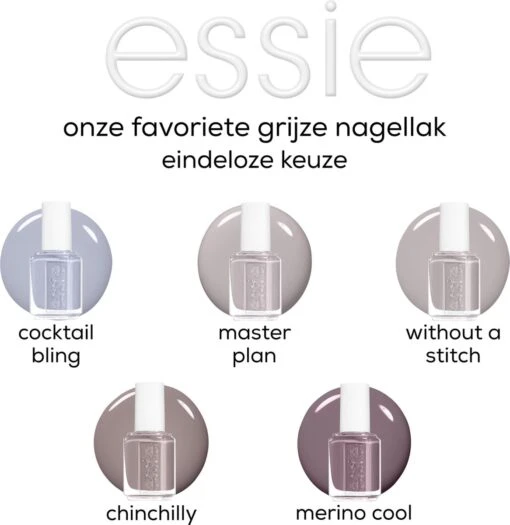 Essie® - Original - 77 Chinchilly - Grijs - Glanzende Nagellak - 13,5 Ml -Bekende Cosmetica Winkel 1166x1200 1