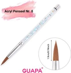 GUAPÀ® Acryl Starterspakket Pink Blush | Acryl Poeder | Acrylic Liquid | Acryl Penselen | Dappendish | Acryl Nagels | Professionele Kwaliteit -Bekende Cosmetica Winkel 1170x1200 3