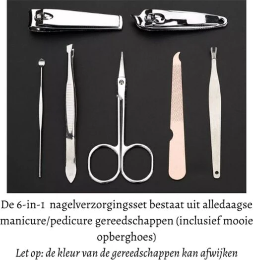 7-in-1 Professionele Manicureset | Pedicureset | Ingegroeide Teennagel / Kalknagel Schaar / Knipper | Manicure Nagelknipper | Pedicure / Manicureset | Complete Nagelgarnituur | Nagelknipper / Nageltang -Bekende Cosmetica Winkel 1171x1200 10