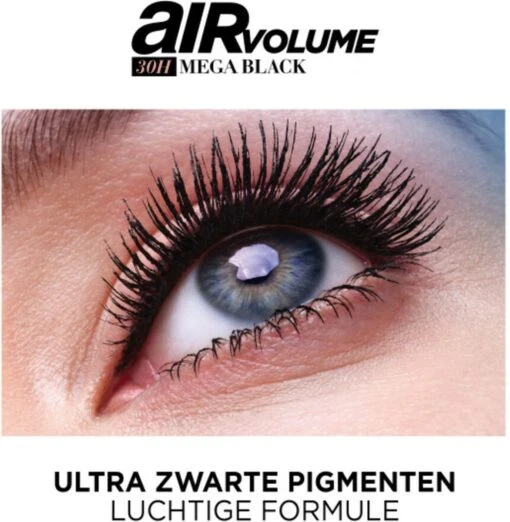 L'Oréal Paris Air Volume 30H Mega Black Mascara - 9,4ml -Bekende Cosmetica Winkel 1172x1200 11