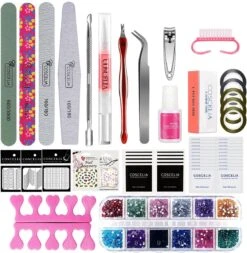 Royala E6 Gellak Starters Pakket Inclusief UV LED Lamp + Met 12 Verschillende Gellak Kleuren - Gellak Lamp – Gellac Set - Alle Benodigdheden In Eén - 300 Nail Wipes - Cleanser - Topcoat - Uitgebreid Pakket- Gel Polish Set - Gellak Set - UV LED Lamp -Bekende Cosmetica Winkel 1172x1200