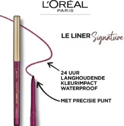 L’Oréal Paris Le Liner Signature Oogpotlood - 04 Gold Velvet – Goud - Waterproof -Bekende Cosmetica Winkel 1174x1200 13