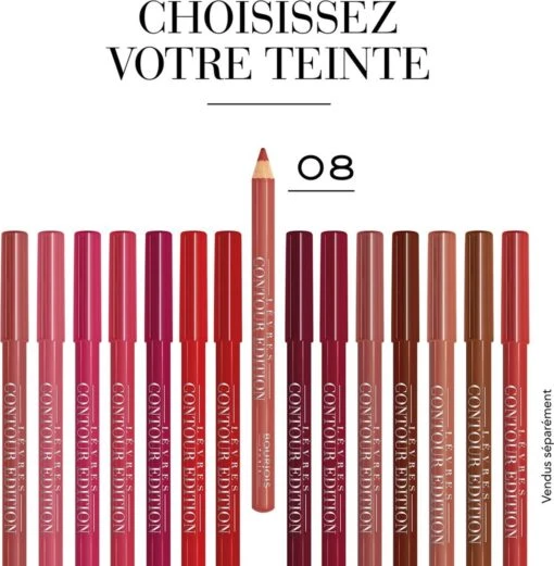 Bourjois - Levres Contour Edition Lip Liner Contour Lip Pencil 1,14 G 08 Corail Aie Aie - -Bekende Cosmetica Winkel 1175x1200 8